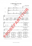 Machet die Tore weit (Chorpartitur)